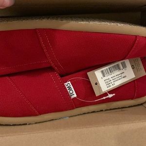 Tom’s Womens Red Espadrilles
